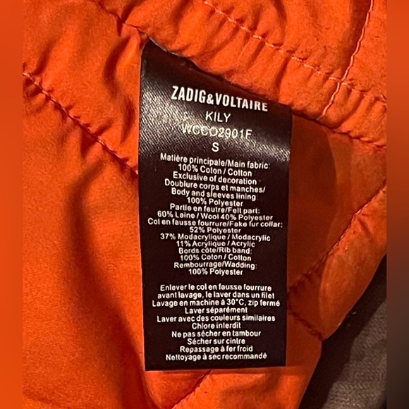 Zadig & Voltaire Military Jacket - Picture 8 of 10